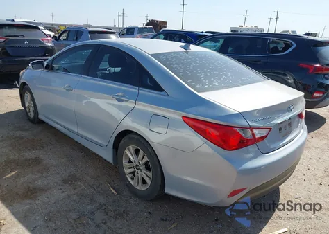 2014 Hyundai Sonata Gls from USA, damaged, VIN 5NPEB4AC0EH905865